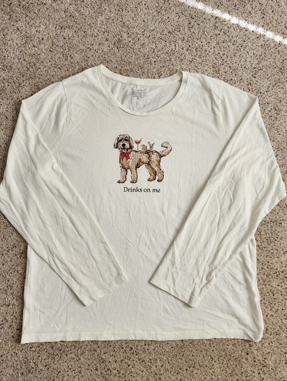 J. Crew Drinks On Me Tee